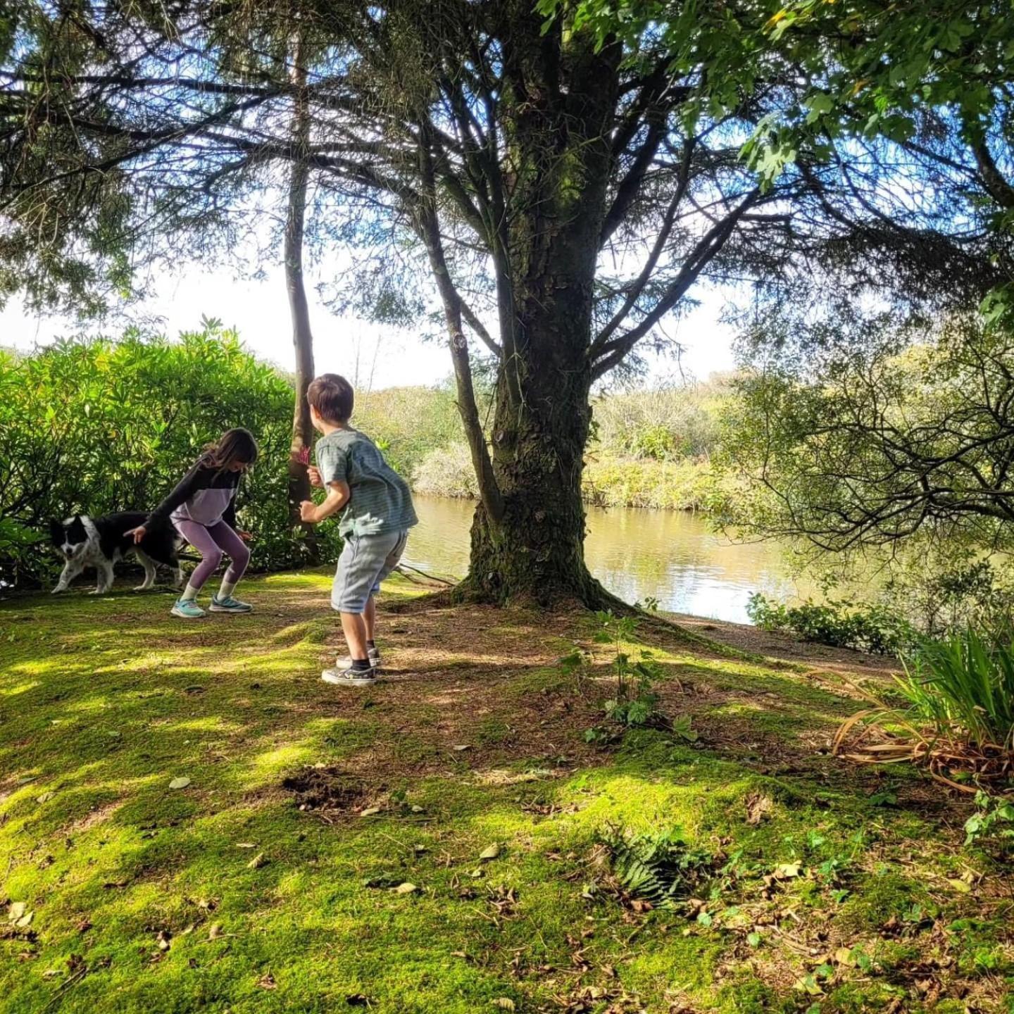 Lakeside Glamping Firecrest St Columb Major Extérieur photo